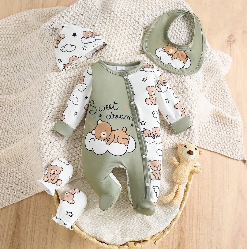 Conjunto para Bebê Recém-Nascido - outra vista